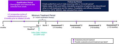 Real-World Evidence for the Safety and Efficacy of CGRP Monoclonal Antibody Therapy Added to OnabotulinumtoxinA Treatment for Migraine Prevention in Adult Patients With Chronic Migraine